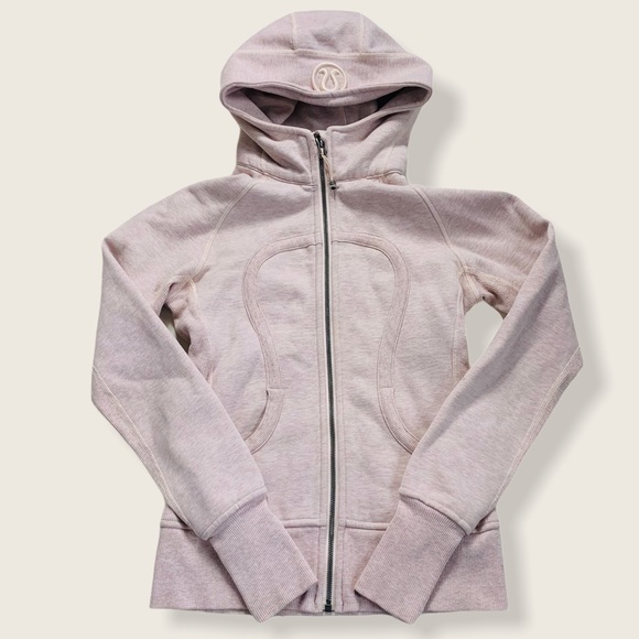 lululemon athletica Jackets & Blazers - Lululemon pink scuba hooded jacket sz 4